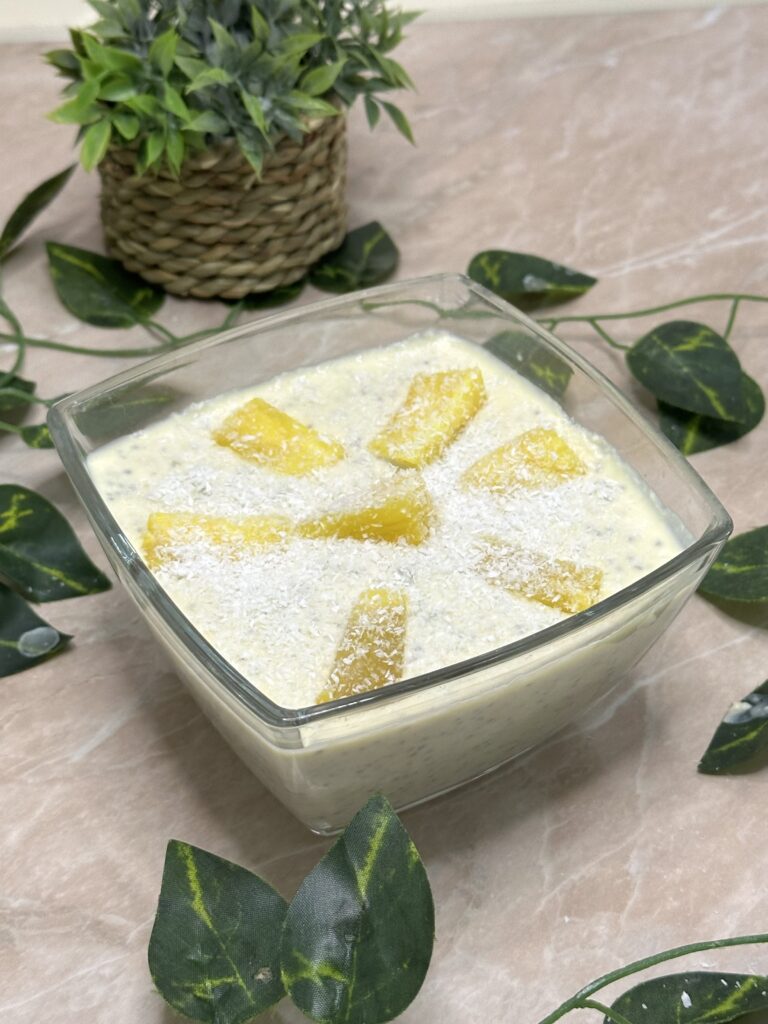 Ananas-kokos ovsena kaša