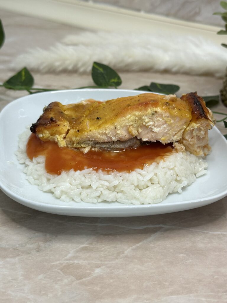 Losos u marinadi od meda i senfa