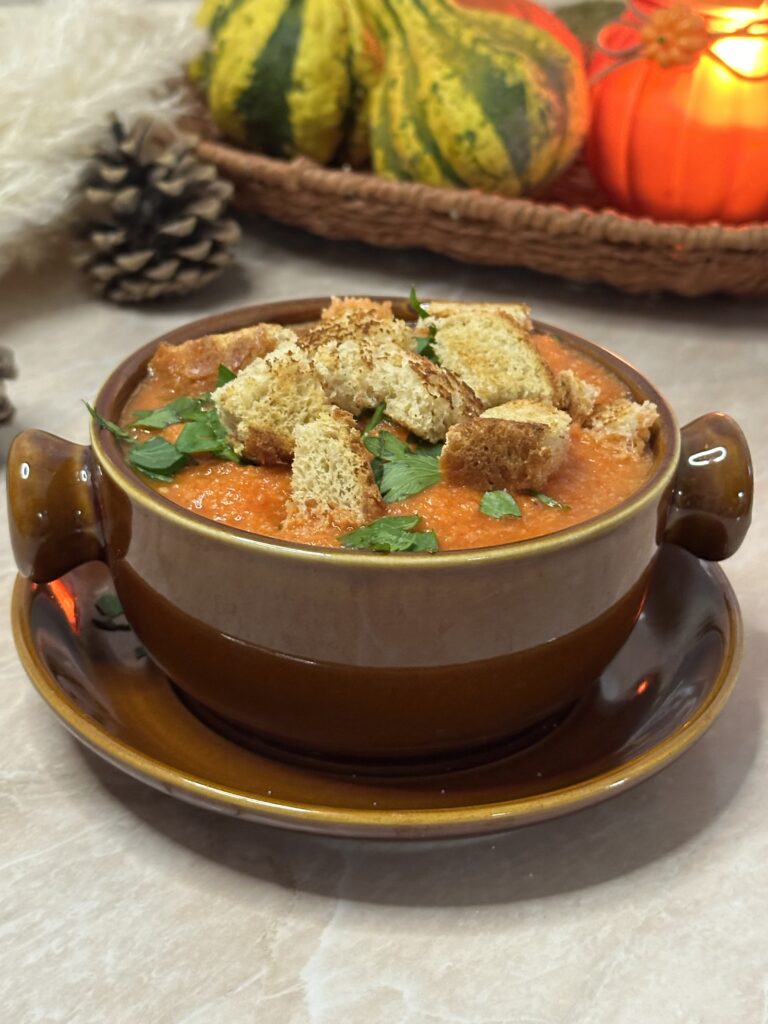 Krem čorba od pečenog povrća