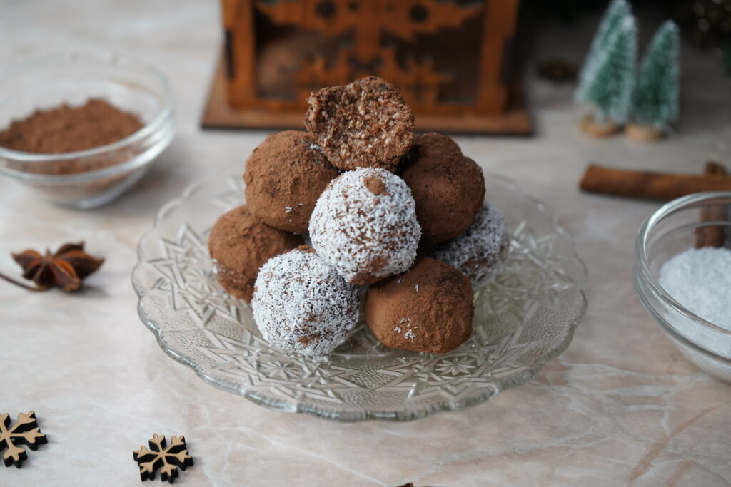 Zdrave kakao kuglice sa rumom